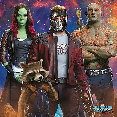 Pyramid Posters Guardians Of The Galaxy Vol. 2 Galaxy Team - obraz na płótnie 40x40 WDC95823