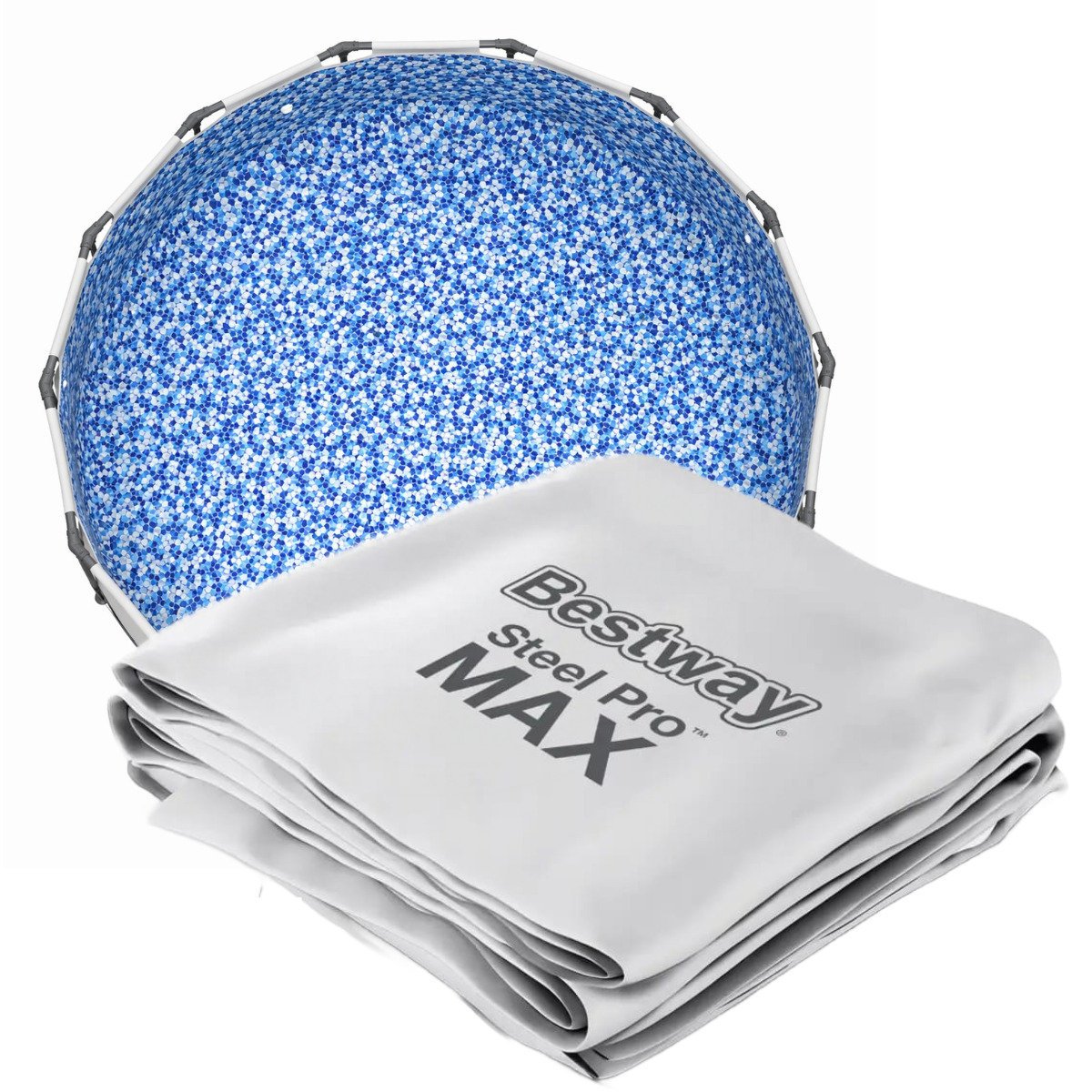 Bestway niecka basenowa poszycie do basenu  steel pro max 366 x 76 cm