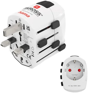Hama adapter podróżny World Travel Pro - Złącza, przejściówki, adaptery - miniaturka - grafika 1