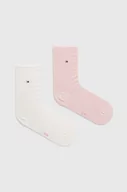 Skarpetki damskie - Tommy Hilfiger skarpetki 2-pack damskie kolor różowy - miniaturka - grafika 1