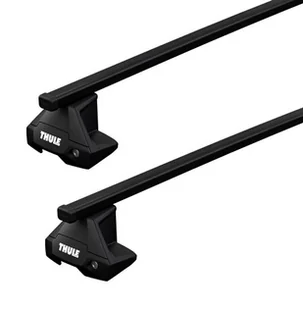 Bagażnik dachowy Thule z SquareBarem Fiat Punto Evo 5-dr Hatchback z gołym dachem 09-12 - Bagażniki dachowe - miniaturka - grafika 1