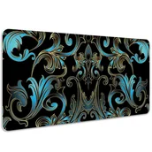 Podkładki na biurko - Duża mata na biurko Barokowy wzór vintage 100x50 cm - miniaturka - grafika 1