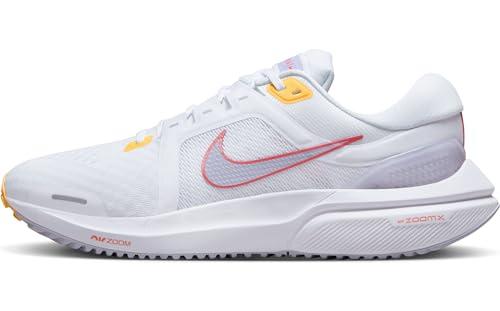 Nike Wmns Air Zoom Vomero 16, Low Woman, White/Oxygen Purple-Sea Coral-Topaz Gold, 41 EU, White Oxygen Purple Sea Koral Topaz Gold, 41 EU