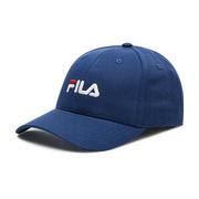 Czapki damskie - Fila Czapka z daszkiem Brasov 6 Panel Cap With Linear Logo Strap Back FCU0019 Medieval Blue 50001 - miniaturka - grafika 1