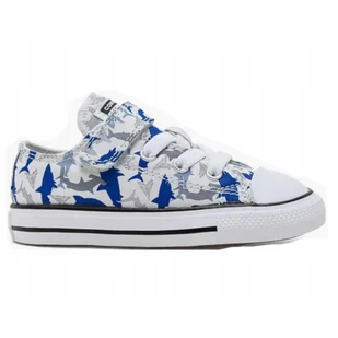 Buty na co dzień trampki dziecięce CONVERSE ALL STAR na rzepy - Buty trekkingowe dziecięce - miniaturka - grafika 1