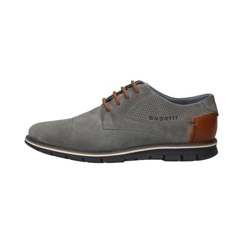 bugatti Męskie buty sznurowane 331-9711k, szary, 46 EU