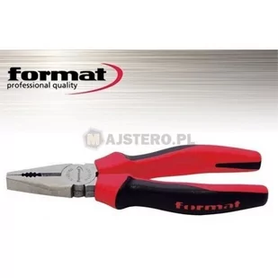 Kombinerki Szczypce Uniwersalne 160, 180, 200mm FORMAT - Kombinerki i obcęgi - miniaturka - grafika 1