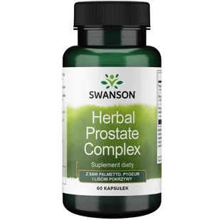 Swanson Herbal Prostate Complex Suplement diety 60 kaps. - Witaminy i minerały - miniaturka - grafika 1
