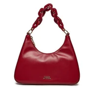 Torebki damskie - Torebka Tommy Hilfiger Soft Leather Shoulder Bag AW0AW16293 Czerwony - miniaturka - grafika 1
