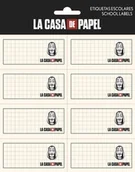 Etykiety do drukarek - Erik naklejka Haus des Geldes - etykiety samoprzylepne do opisywania oficjalny Netflix - Merchandising - miniaturka - grafika 1