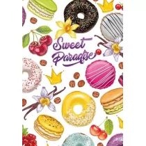 Notatnik ozdobny 143x210/80K kratka Słodkości - Fresh - Notesy i bloczki - miniaturka - grafika 2