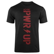 Koszulki męskie - koszulka AC/DC - PWR-UP VERTICAL LOGO-M - miniaturka - grafika 1