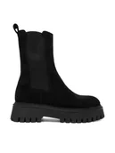 Botki damskie - Badura Sztyblety C-BILLIE-8045 Czarny - miniaturka - grafika 1