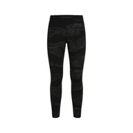 Bielizna sportowa męska - Kalesony męskie Icebreaker Merino 260 Vertex Leggings Snow Guide Black/Galaxy/J S - miniaturka - grafika 1