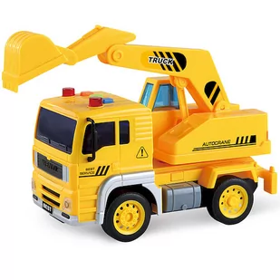 Auto Koparka Światło Dźwięk 1/36 - Samochody i pojazdy dla dzieci - miniaturka - grafika 1