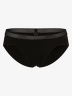 Majtki damskie - Calvin Klein Slipy Kobiety Sztuczne włókno czarny jednolity, S - miniaturka - grafika 1