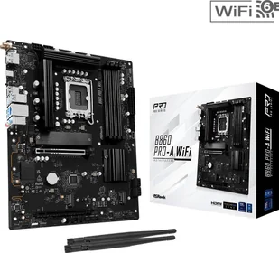 Płyta główna ASRock Intel 1851 B860 Pro-A WiFi 90-MXBRL0-A0UAYZ - Płyty główne - miniaturka - grafika 1