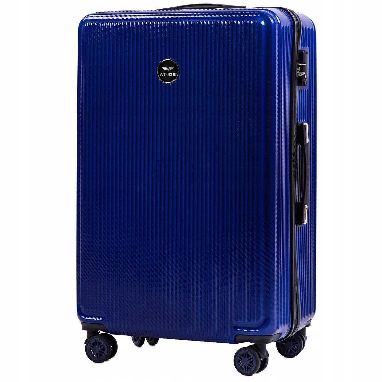 Walizka du��a Wings PC African Eagle 28'' DARK BLUE