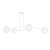 Lampy sufitowe - Emibig Halldor lampa wisząca 4-punktowa biała 1025/4 1025/4 - miniaturka - grafika 1