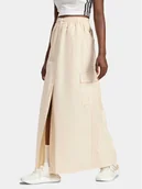 Spódnice - adidas Spódnica trapezowa Premium Essentials IU2677 Beżowy Regular Fit - miniaturka - grafika 1