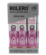 Śmietanki i dodatki do kawy - BOLERO Bolero Napój koncentrat 1 kcal Banan i Truskawka 6g x 12 saszetek - miniaturka - grafika 1