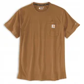 Koszulki męskie - Koszulka Carhartt Force Midweight S/S Pocket - miniaturka - grafika 1