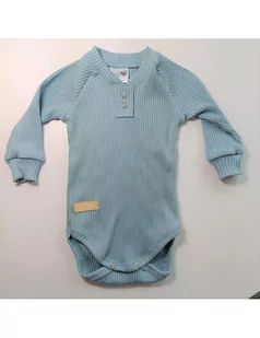 Baby in world Body niemowlęce z długim rękawem Harmony Boy Blue, Rozmiar: 68/74 - Body dla niemowląt - miniaturka - grafika 1