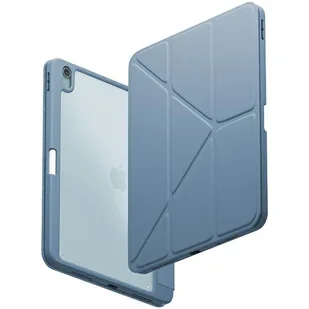 UNIQ etui Moven pokrowiec futerał obudowa z klapką Book cover do iPad Air 11" (2024) niebieski/stone blue - Etui do tabletów - miniaturka - grafika 1