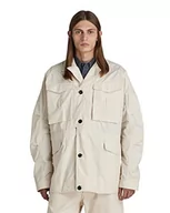 Kurtki męskie - G-STAR RAW Męska kurtka Field JKT, beżowy/khaki (Whitebait A790-1603), L - miniaturka - grafika 1