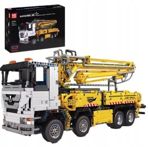 KLOCKI MOULD KING 19003 Ciężarówka z pompą do betonu ZESTAW KONSTRUKCYJNY