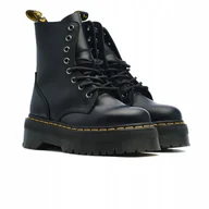 Glany damskie - Glany Dr Martens Jadon, damskie skórzane czarne DM15265001 40 - miniaturka - grafika 1