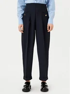 Spodnie damskie - Motivi Kuloty P046Q003475N Granatowy Relaxed Fit - miniaturka - grafika 1