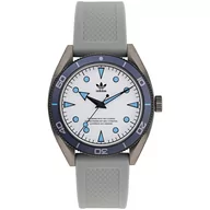 Zegarki męskie - Szary zegarek adidas Originals Fashion Edition Two AOFH22003 - miniaturka - grafika 1