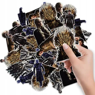 NAKLEJKI ETYKIETY NA ZESZYT NALEPKA Z POSTACIAMI GRA O TRON WZORY 6 SZT - Szkolne artykuły papiernicze NAKLEJKI ETYKIETY NA ZESZYT NALEPKA Z POSTACIAMI GRA O TRON WZORY 6 SZT - Szkolne artykuły papiernicze - miniaturka - grafika 1