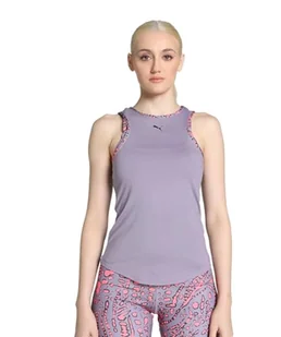 PUMA Bezrękawnik unisex Hypernatural Slvless - Regular Tank Top - Koszulki i topy damskie - miniaturka - grafika 1