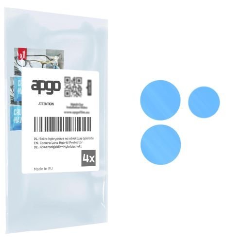 4x szkło hybrydowe na aparat obiektyw kamerę 9H do Infinix Note 40 - apgo hybrid Camera Lens Protector