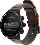 Akcesoria do smartwatchy - INF Pasek do zegarka 24 mm do smartwatchów Suunto i Fossil Kawa - miniaturka - grafika 1