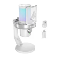 Mikrofony komputerowe - Mikrofon Maono Mikrofon DM40 Pro biały - miniaturka - grafika 1