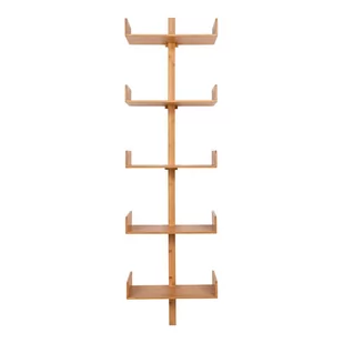 Piętrowa bambusowa półka 50 cm Villa – House Nordic - Półki do salonu - miniaturka - grafika 1