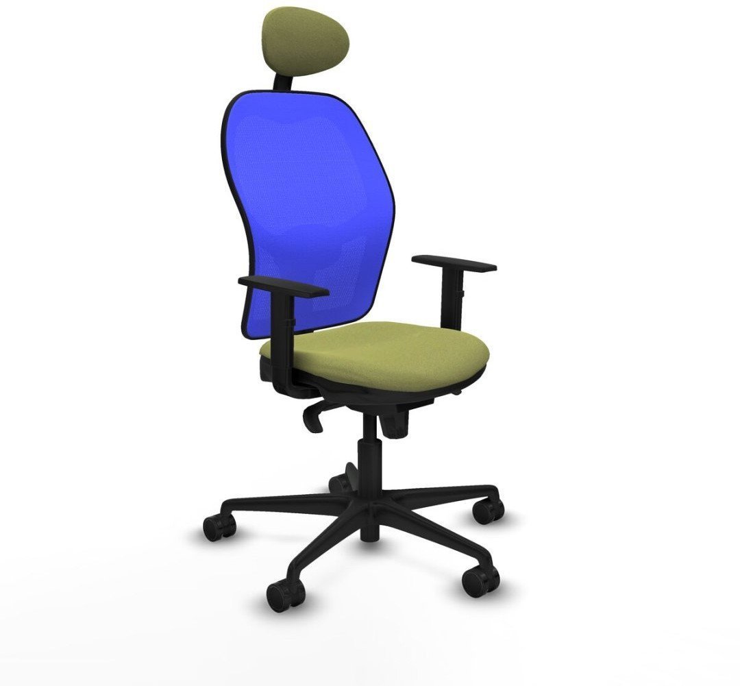 Krzesło Biurowe z Zagłówkiem Jorquera Piqueras y Crespo 1D036N1 Kolor Zielony