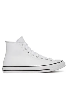 Converse Trampki Chuck Taylor All Star Leather A10554C Biały - Trampki męskie - miniaturka - grafika 1