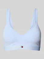Biustonosze - Biustonosz typu bralette push up z mieszanki bawełny - miniaturka - grafika 1