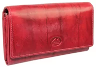Portfele - Portfel Damski Skórzany El Forest (PL) Klamra Wewnątrz Skóra Bydlęca 919 58 RFID BORDOWY 16,5 x 9 x 3 [cm] - miniaturka - grafika 1
