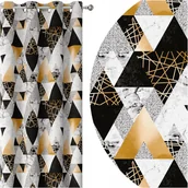 Zasłony - ZASŁONY GOTOWE NA PRZELOTKACH 140x250 PRZELOTKI WZÓR 097 SKRÓCENIE W CENIE - miniaturka - grafika 1