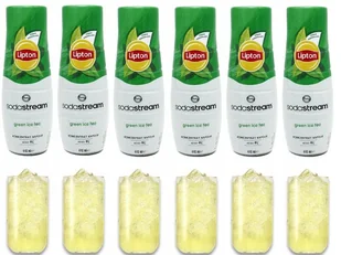 6x SYROP SODASTREAM LIPTON GREEN ICE TEA DO SATURATORA 9L NAPOJU z 440ml - Syropy i koncentraty owocowe - miniaturka - grafika 1