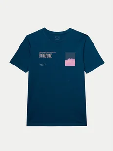 4F T-Shirt 4FWSS24TTSHM1289 Zielony Regular Fit - Koszulki męskie - miniaturka - grafika 1