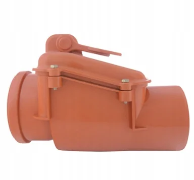 ZASUWA BURZOWA FI 110 mm KLAPA ZWROTNA ZAWÓR ZWROTNY KLAPOWY KANALIZACYJNA