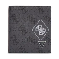 Portfele - Mały Portfel Męski Guess SMMACT LEA22 Szary - miniaturka - grafika 1