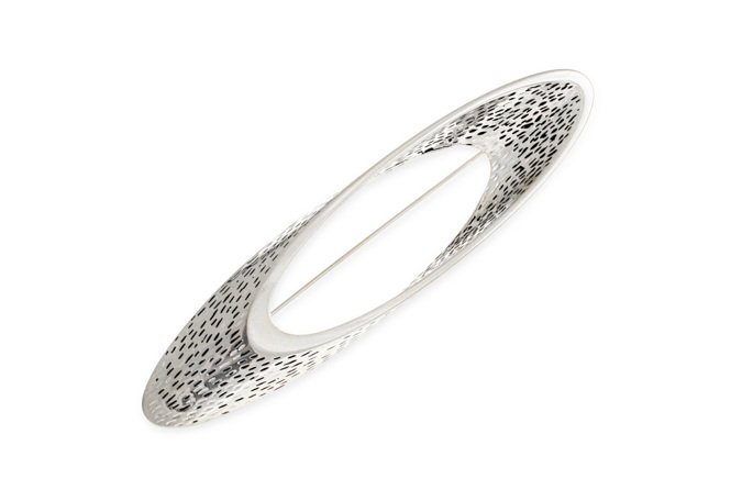 Nowoczesna I Elegancka Broszka Rurka Łezka