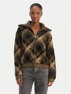 Swetry damskie - ONLY Kardigan Maroon 15358211 Zielony Regular Fit - miniaturka - grafika 1